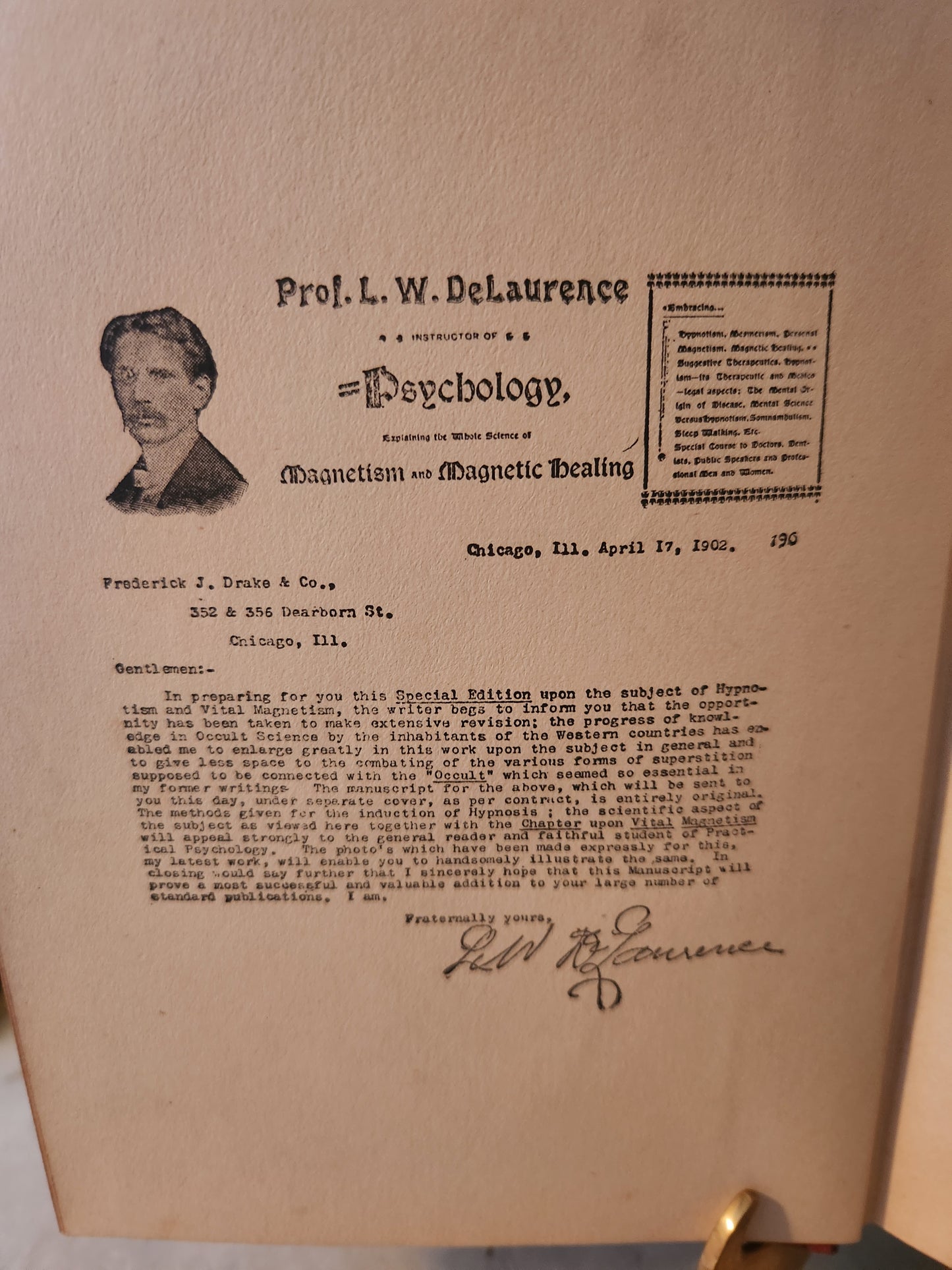 1905 Hypnotism and Magnetism Practical Lessons