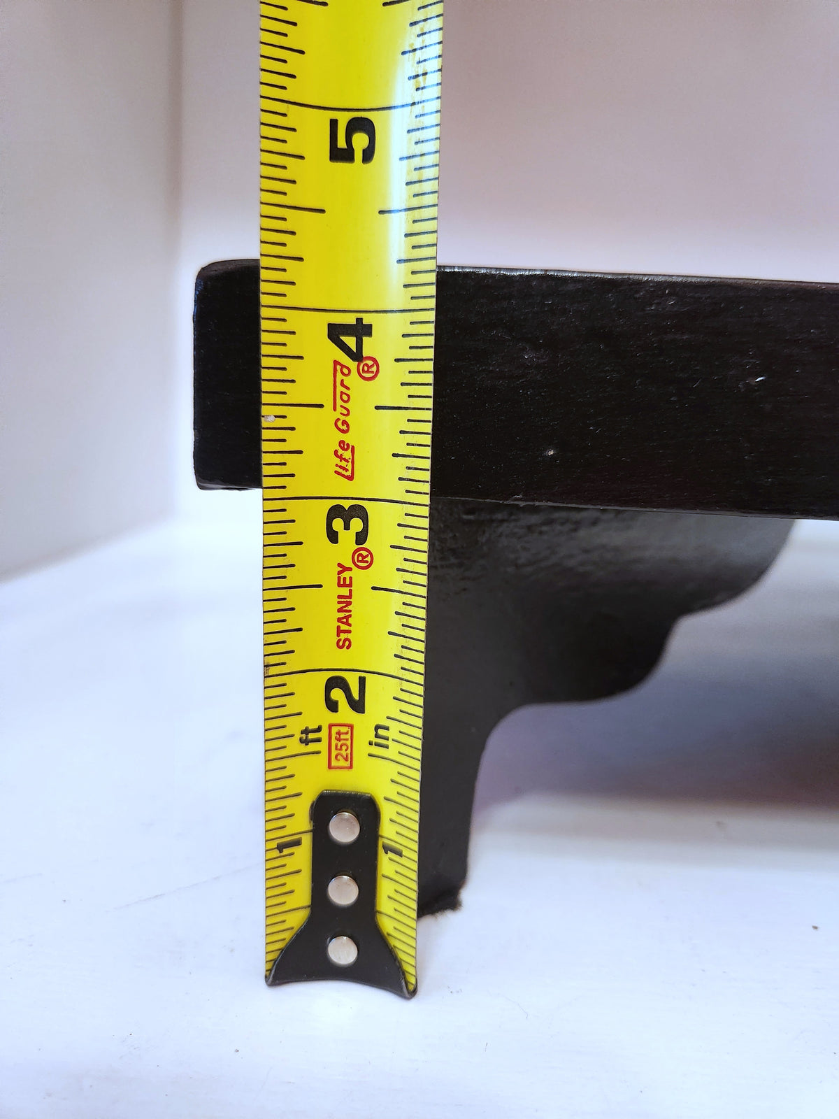 Black Wooden Riser