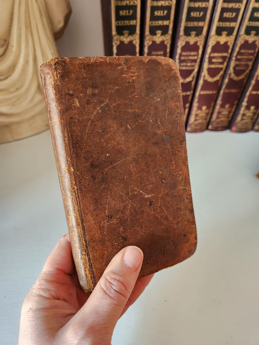 1828 English Reader-leather bound