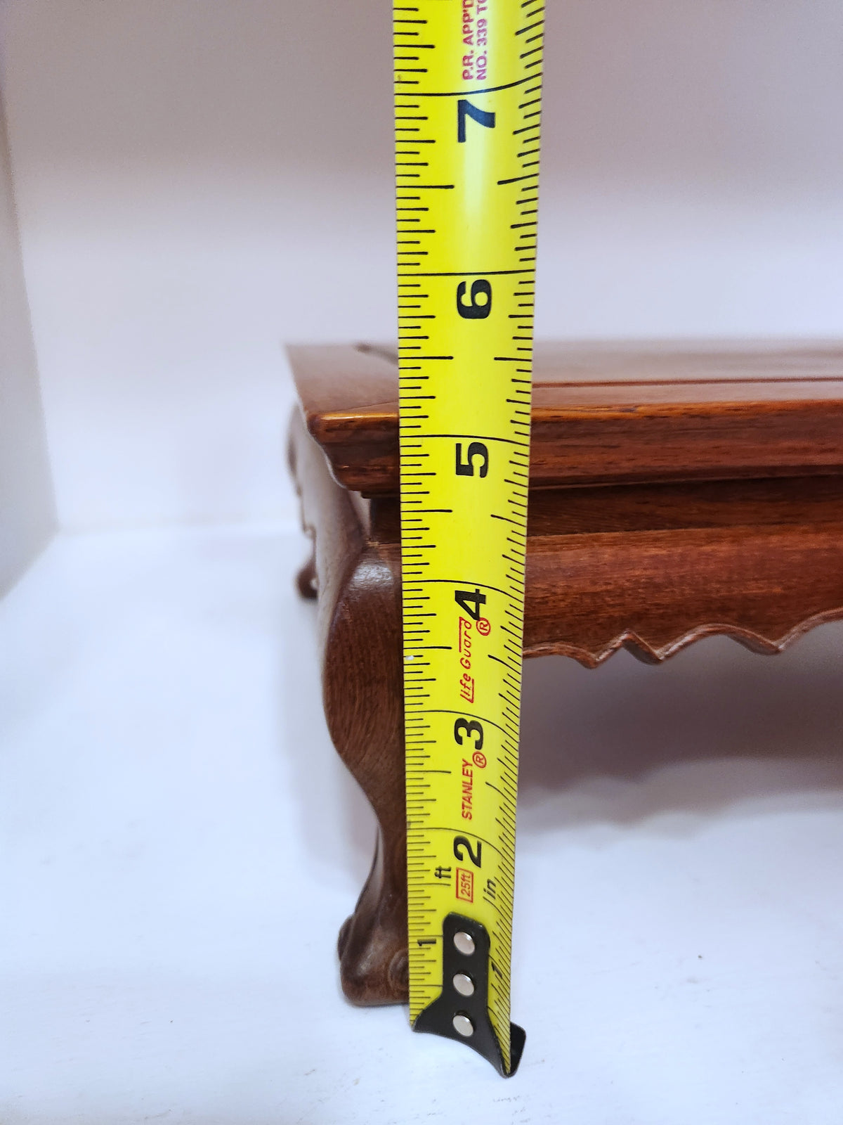 Beautiful Vintage Wooden Riser