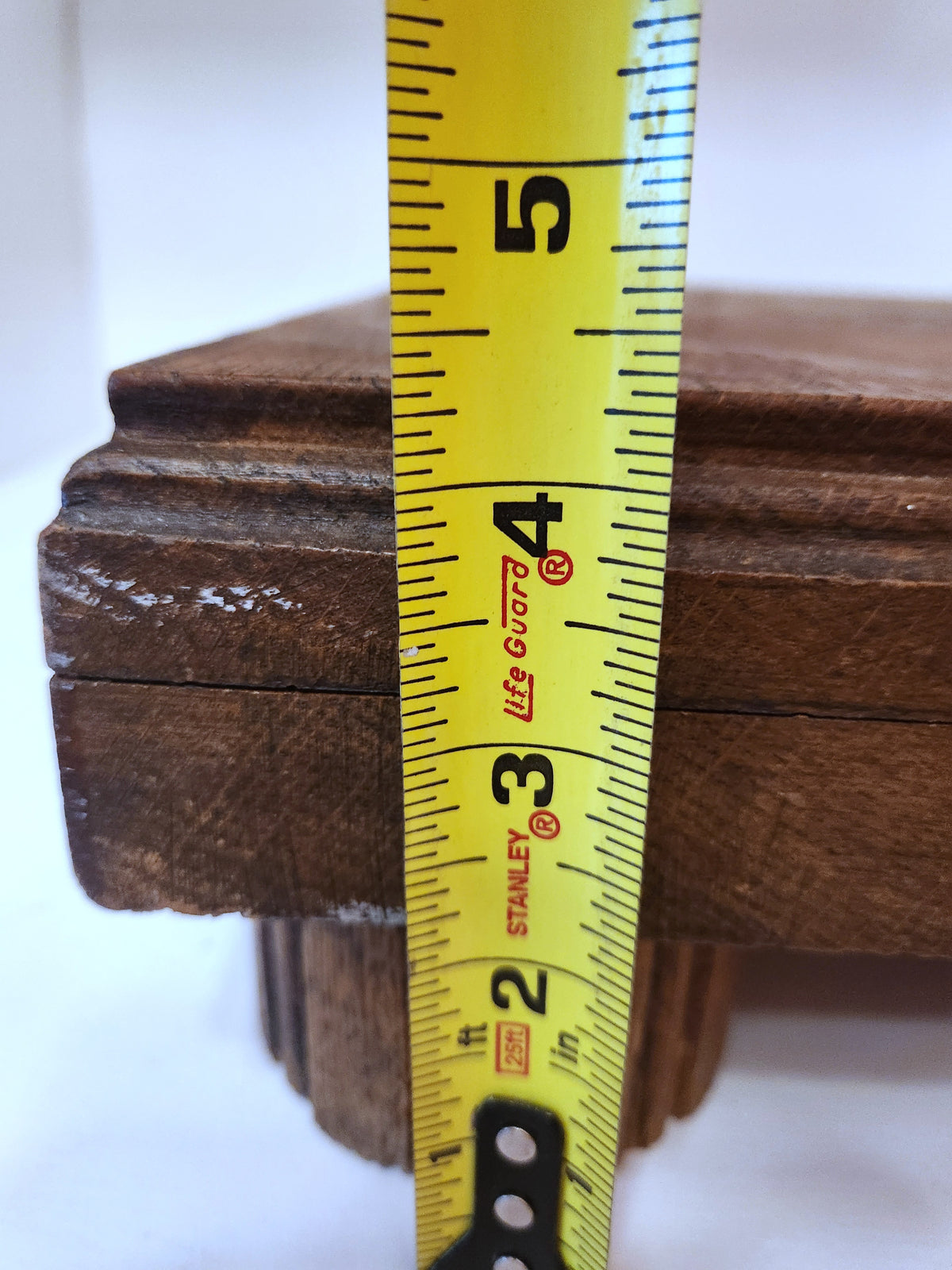 Large Heavy Chunky Wooden Riser