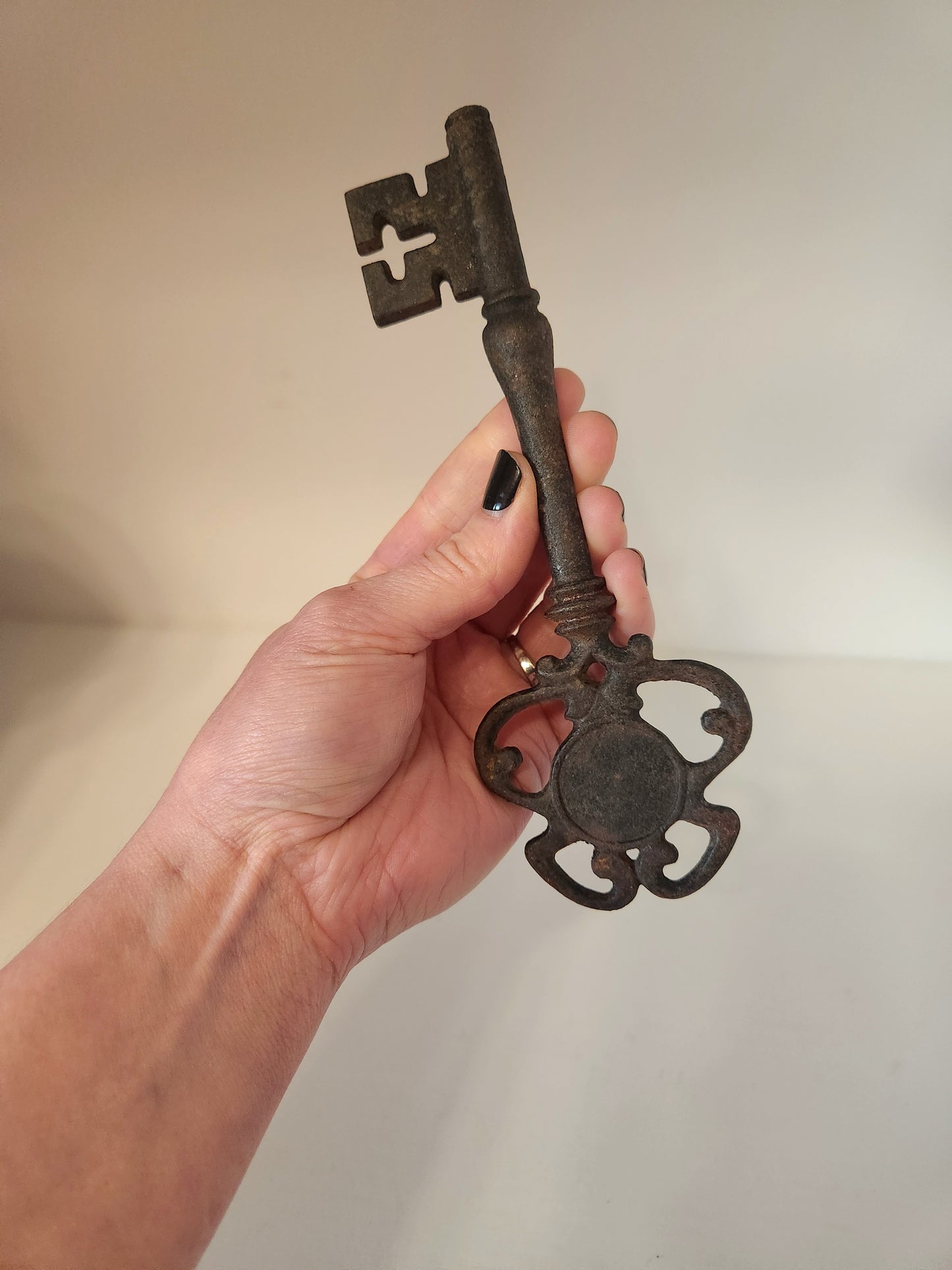 Oversized Cast Iron Key