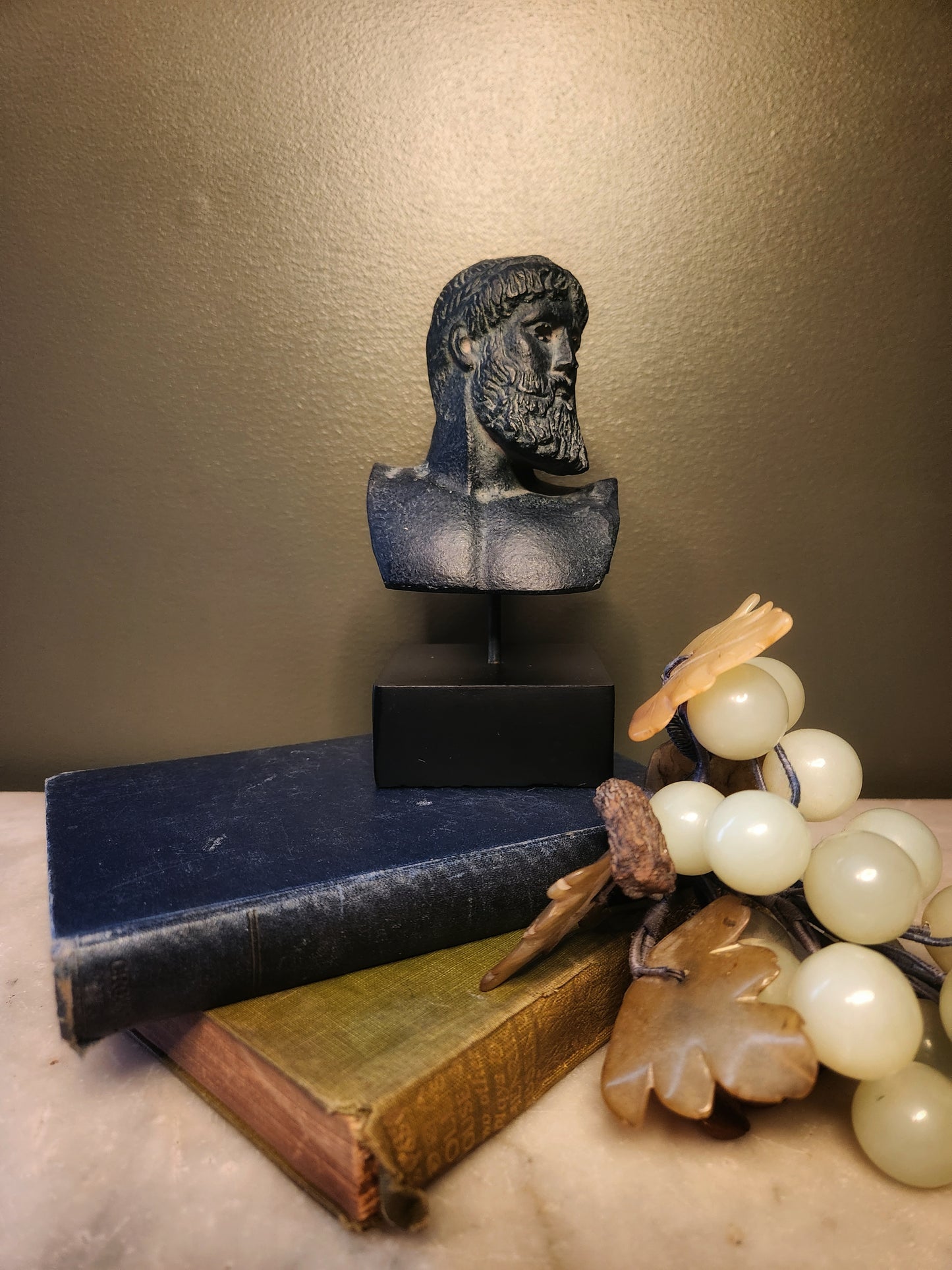 Vintage Zeus Bust Sculpture