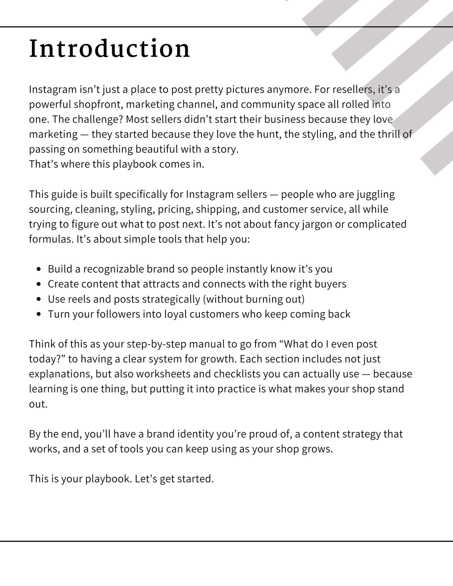 The Instagram Reseller’s Playbook: A Guide to Branding, Storytelling, and Selling for Vintage and Antique Shops on Social Media