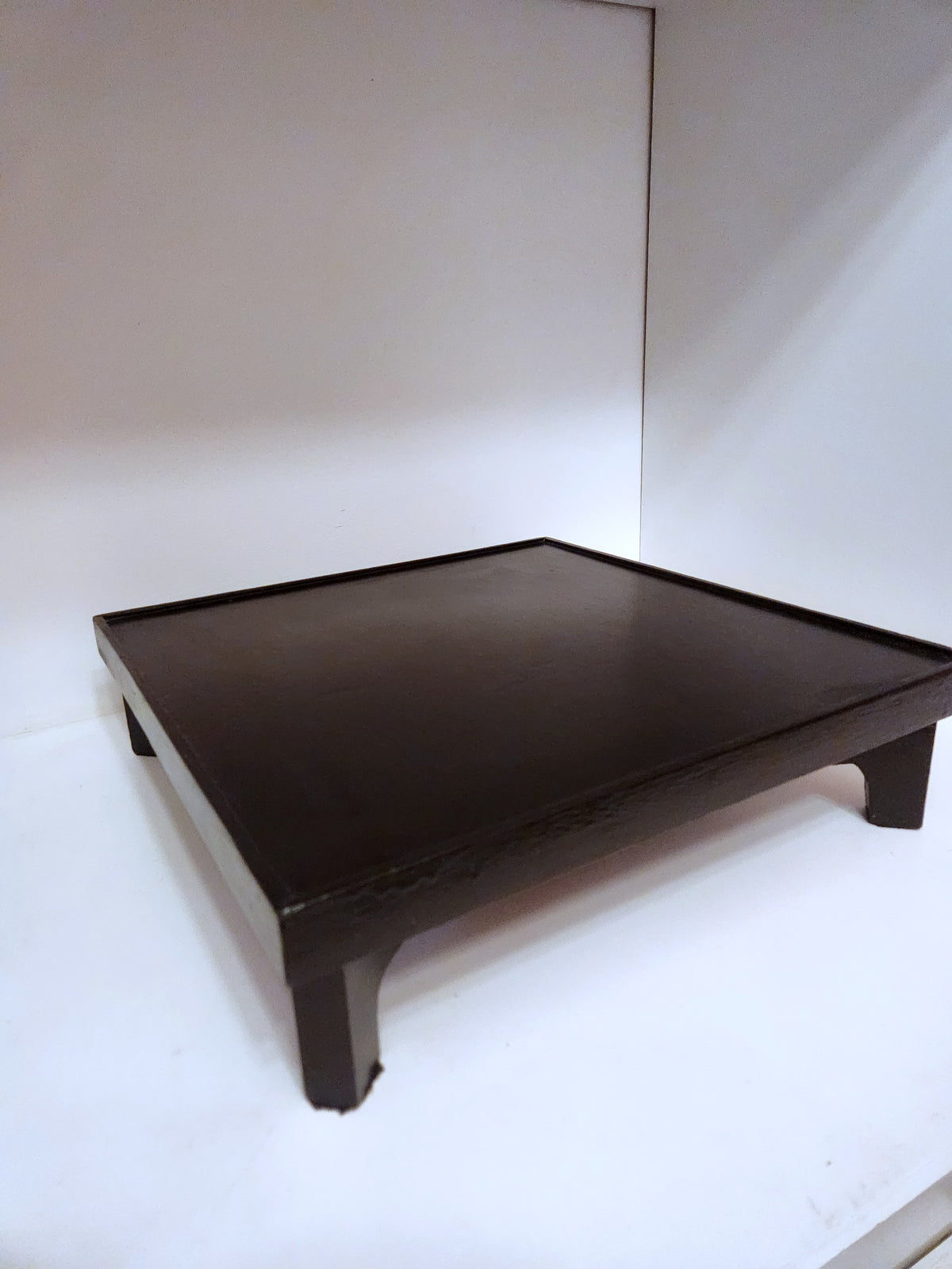 Black Wooden Riser