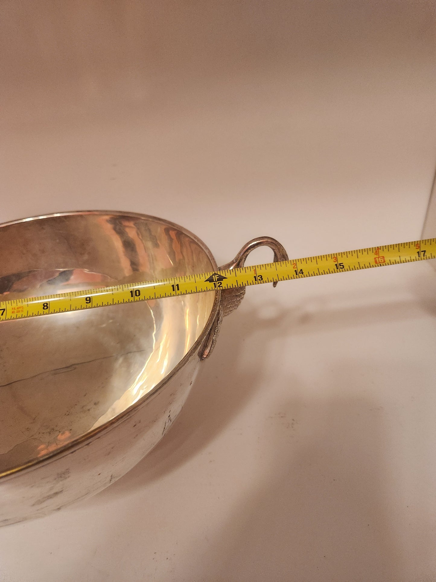 Swan Handled Champagne Bowl