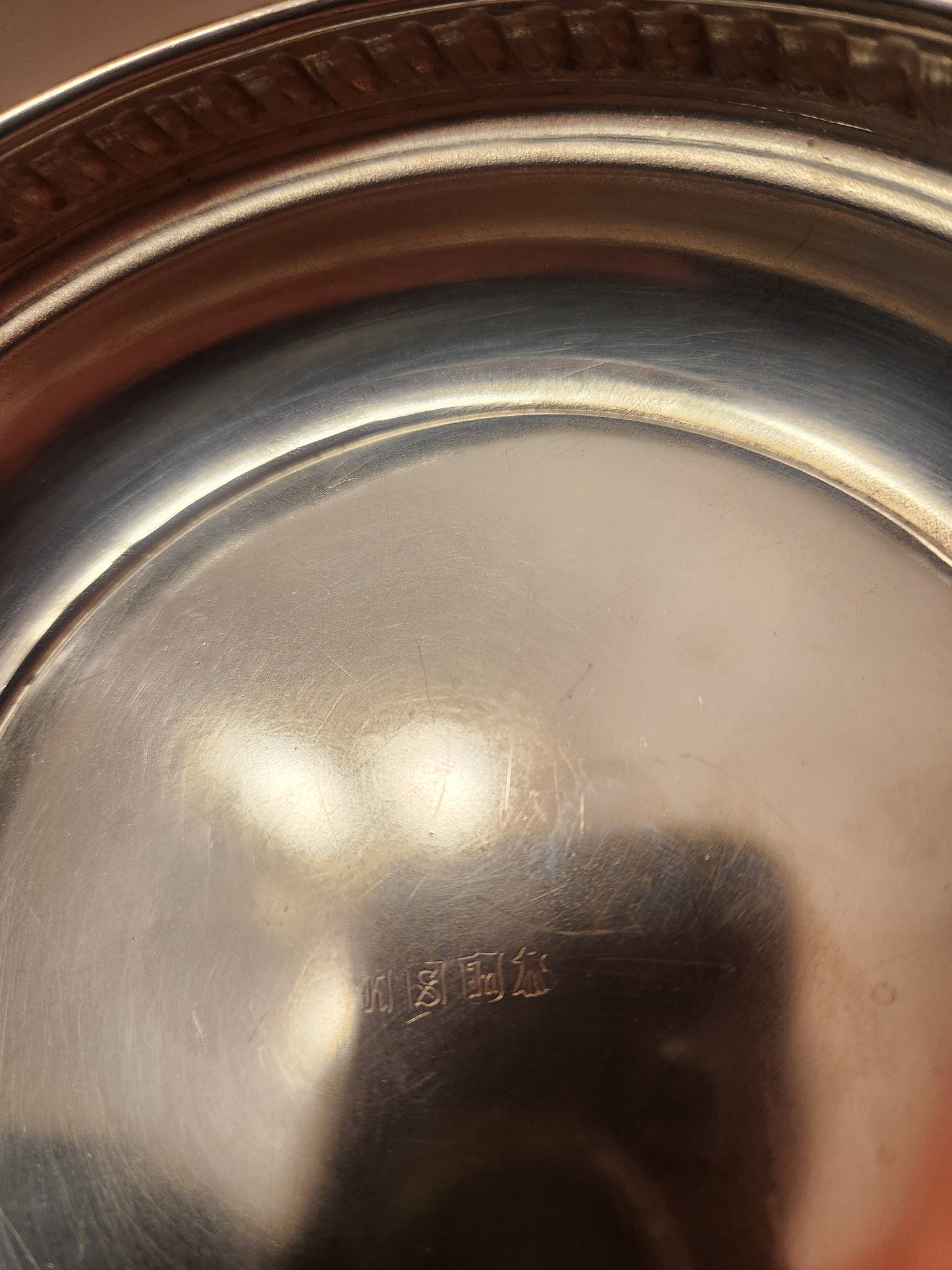 Silver Champagne Bucket With Braided Handles