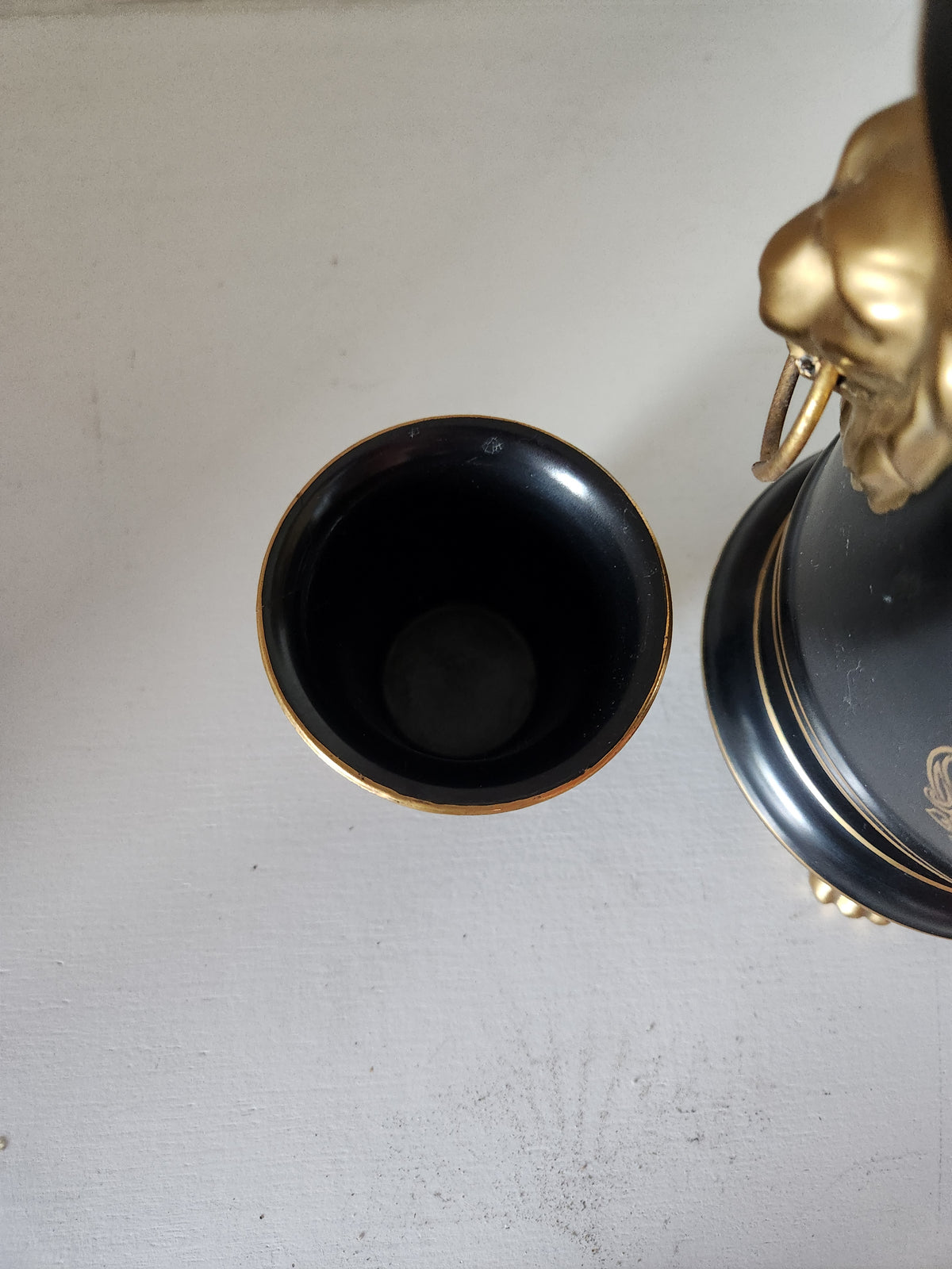 Vintage Lenwile Ardalt Cachepot and Toothpick Holder
