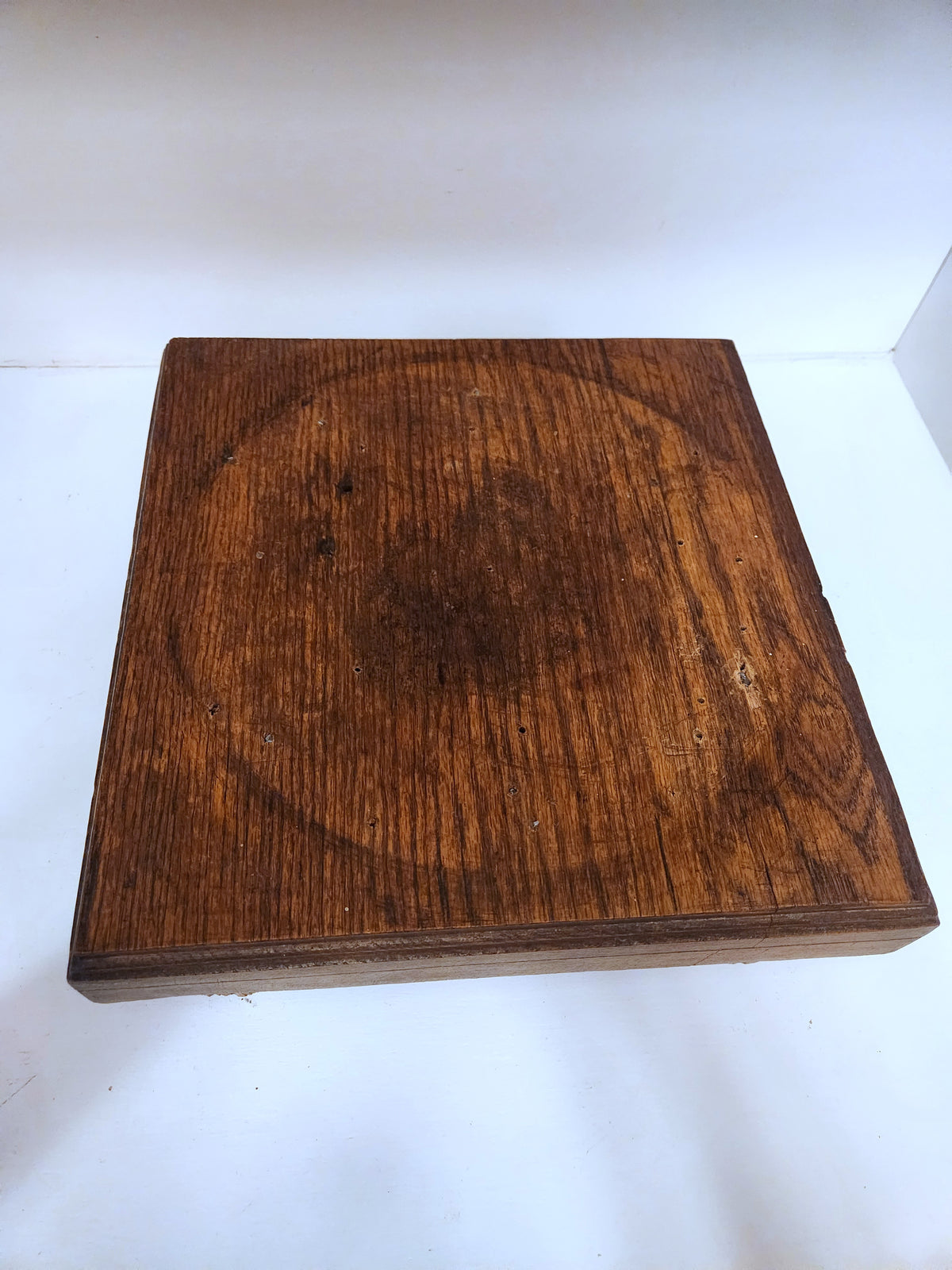 Large Heavy Chunky Wooden Riser