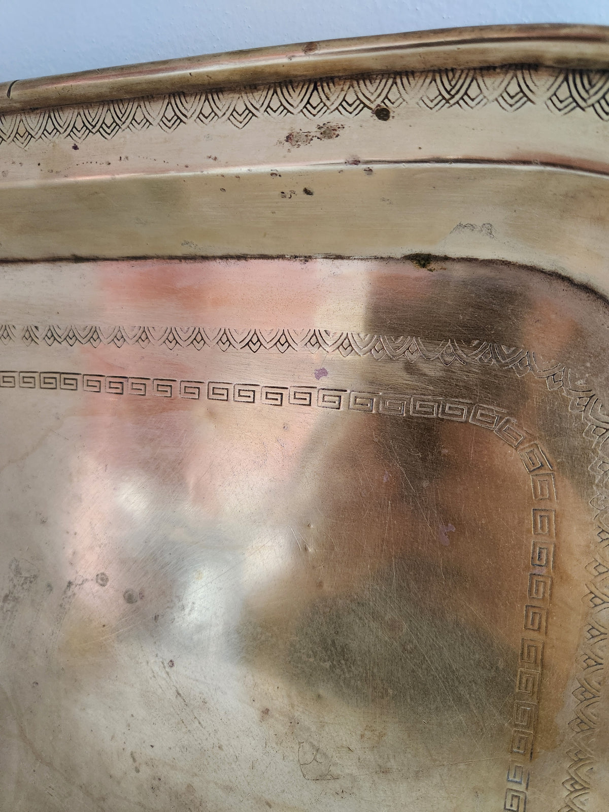 Large Brass Tray