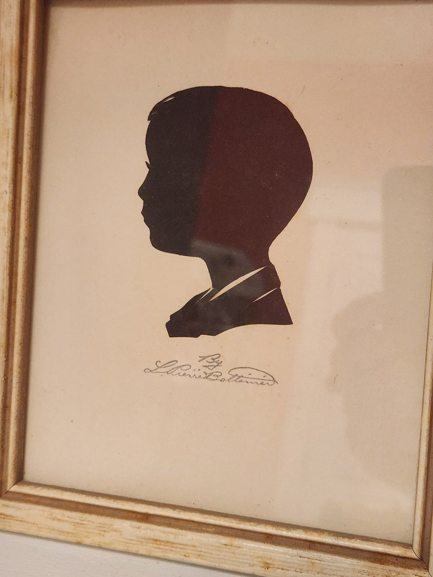 Collection of 6 Silhouettes, Hand cut and signed