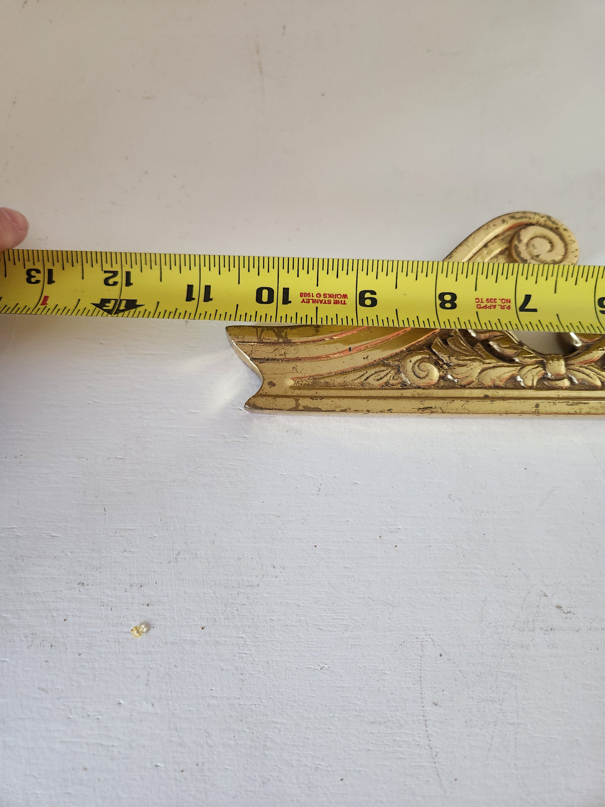 Cast Brass Pediment
