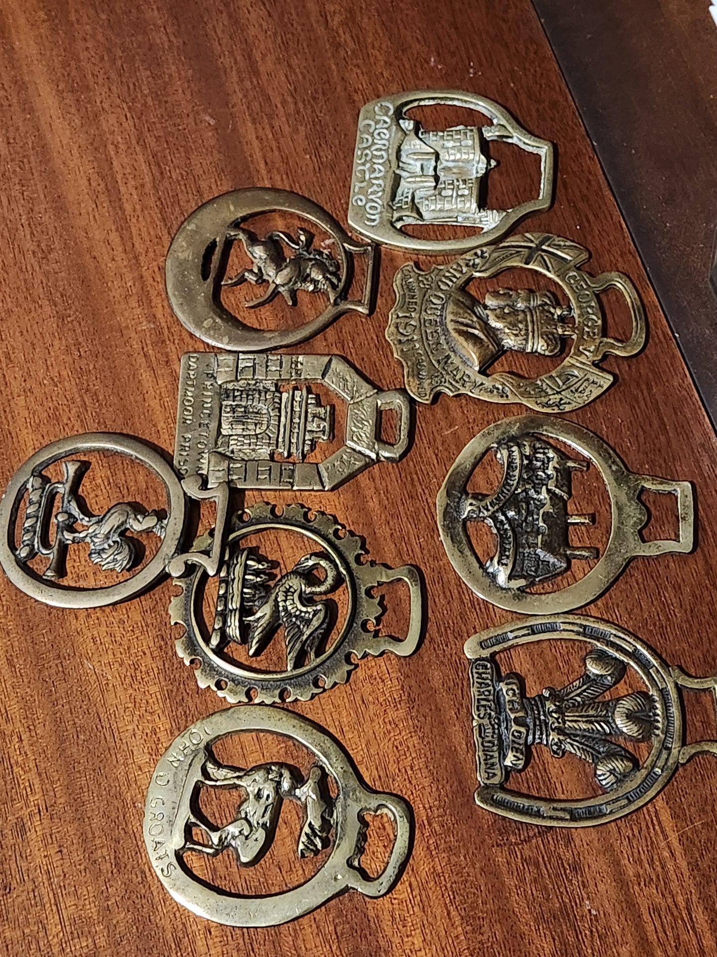 Horse brass and shell for Michelle