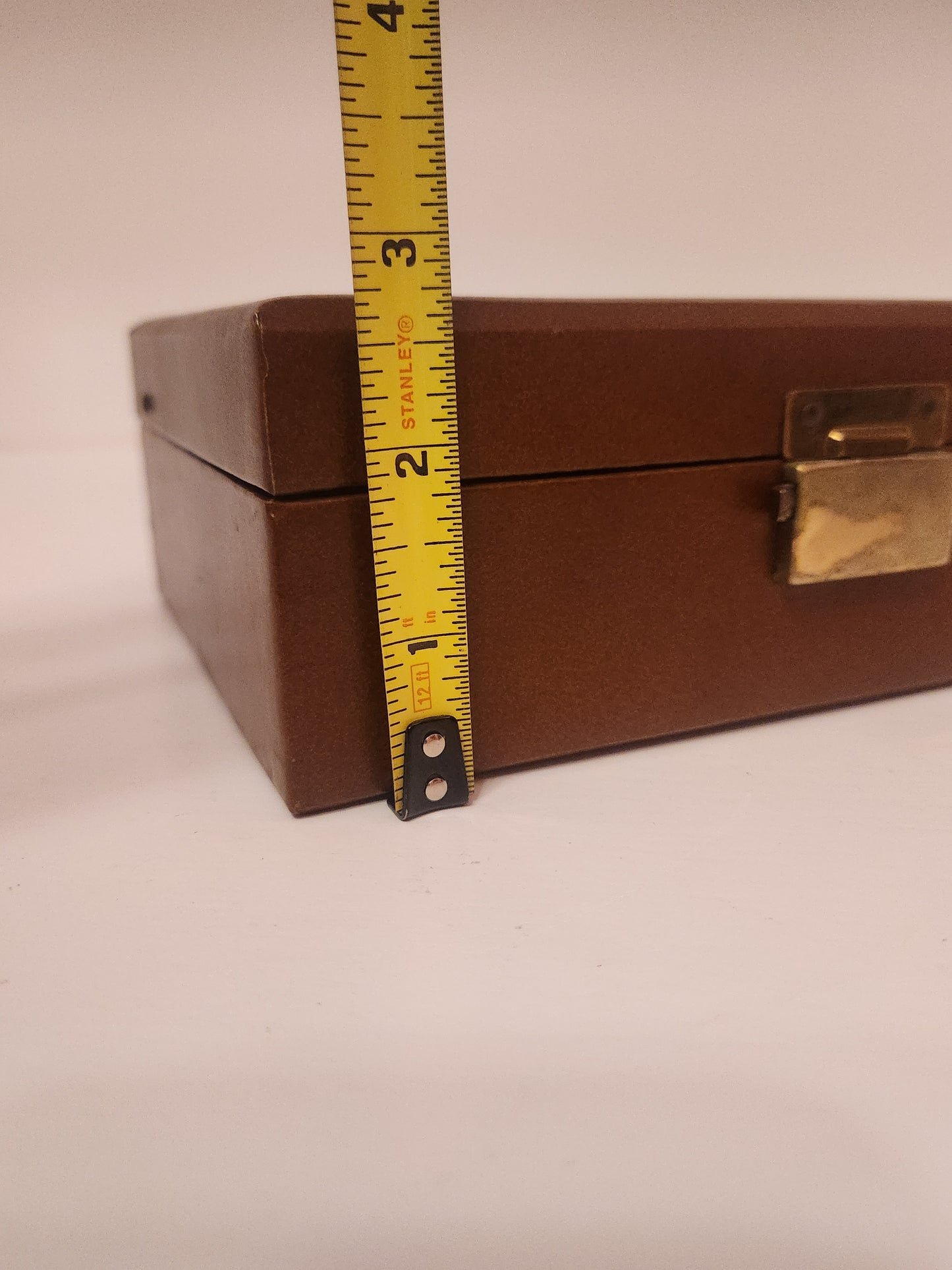 Leather-Wrapped Jewelry Box