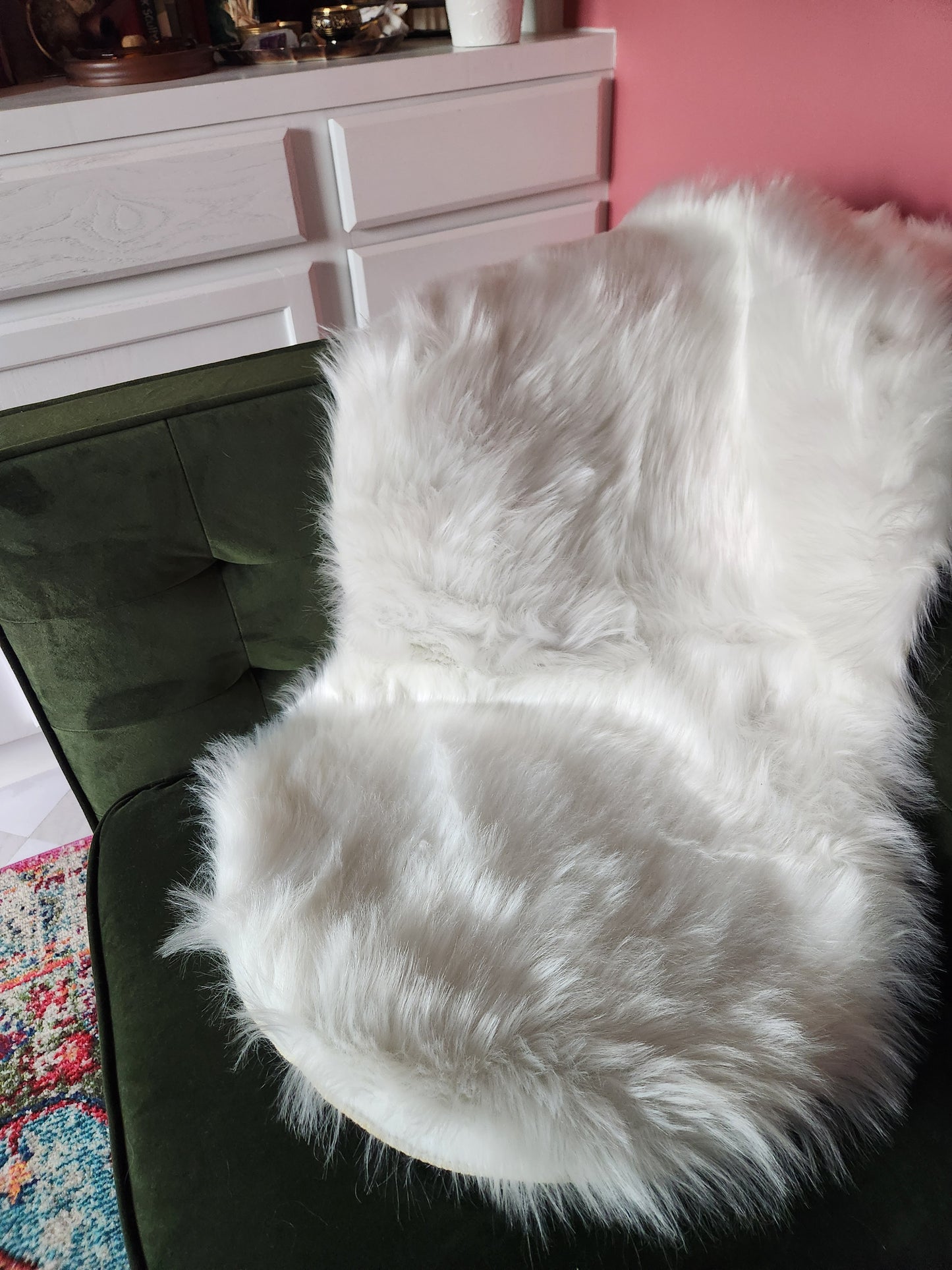 Faux Sheepskin Rug