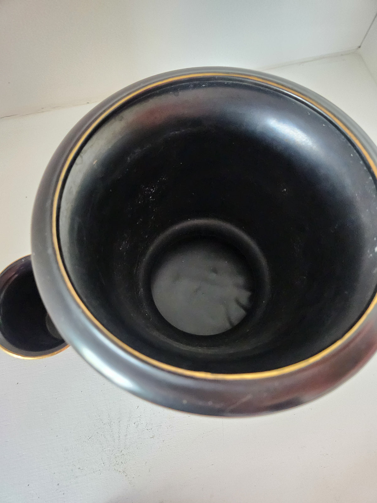 Vintage Lenwile Ardalt Cachepot and Toothpick Holder