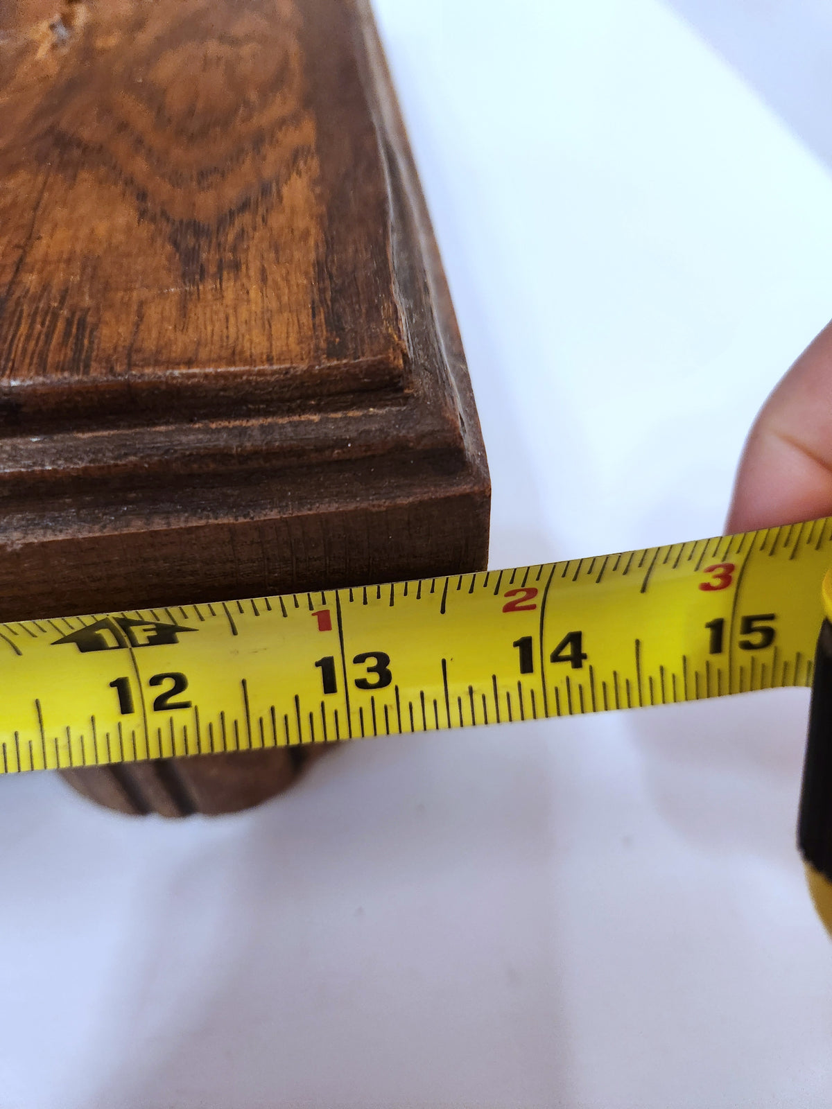 Large Heavy Chunky Wooden Riser