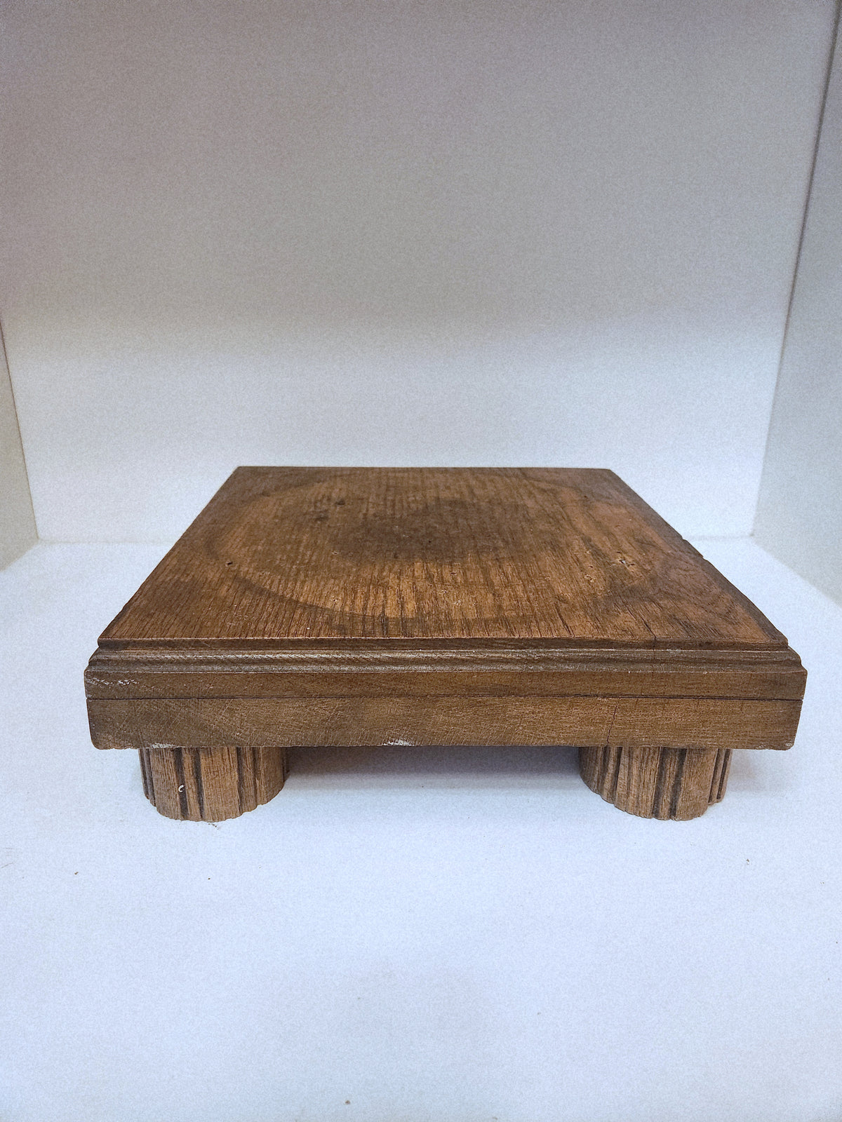 Large Heavy Chunky Wooden Riser