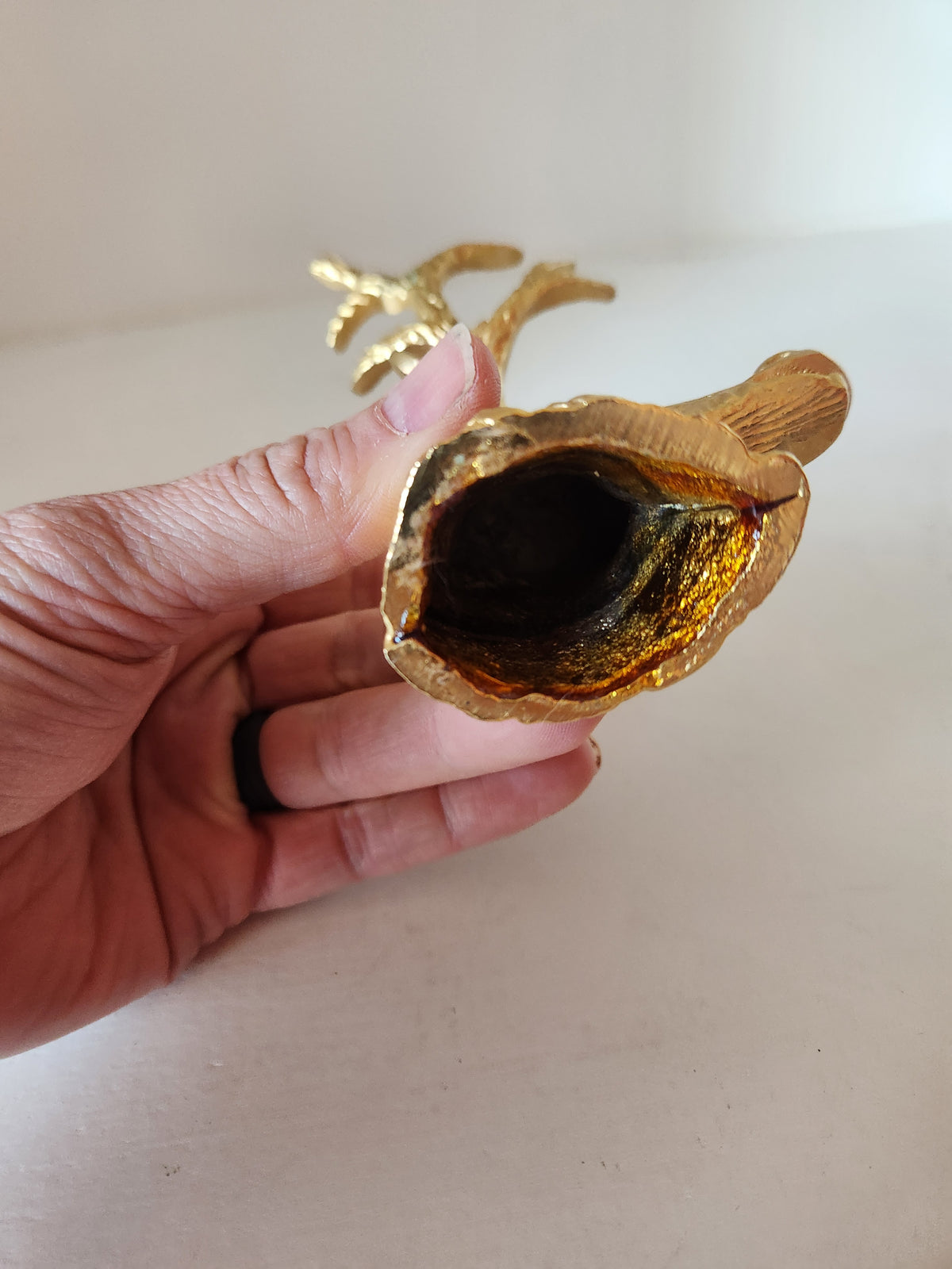 Cast Metal Stag Head