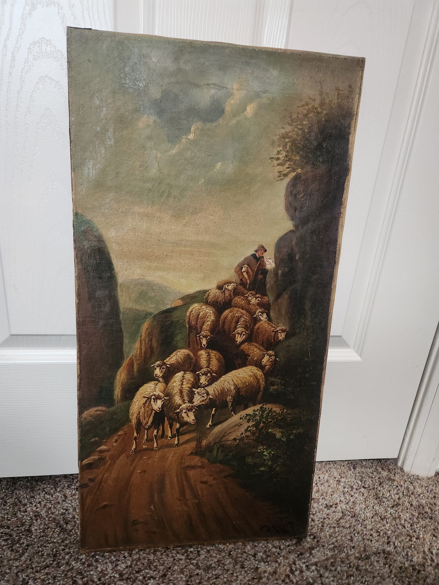 Sheep painting