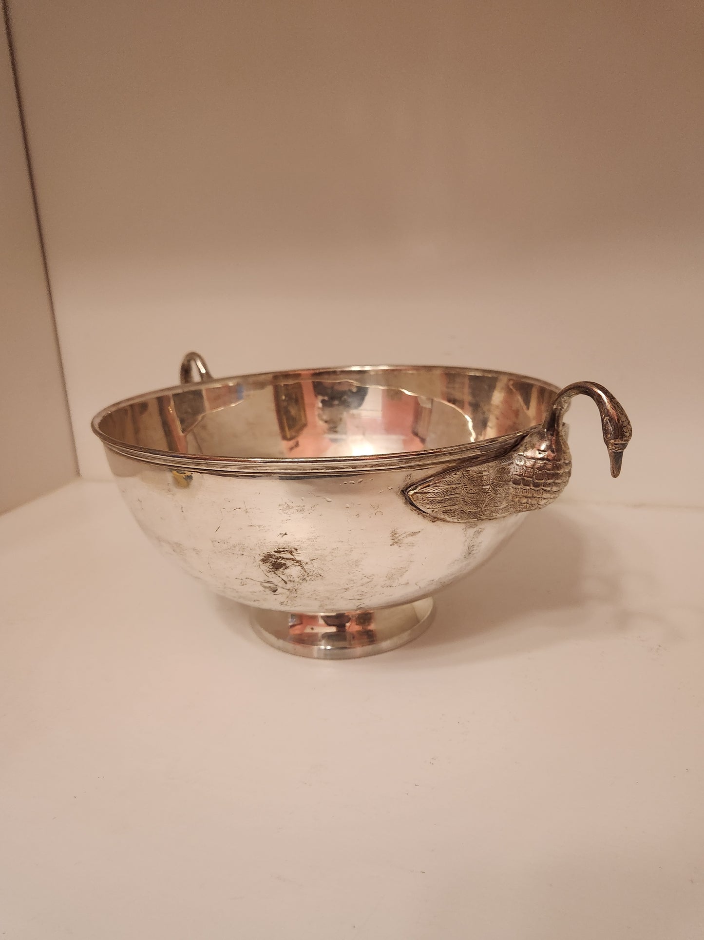 Swan Handled Champagne Bowl