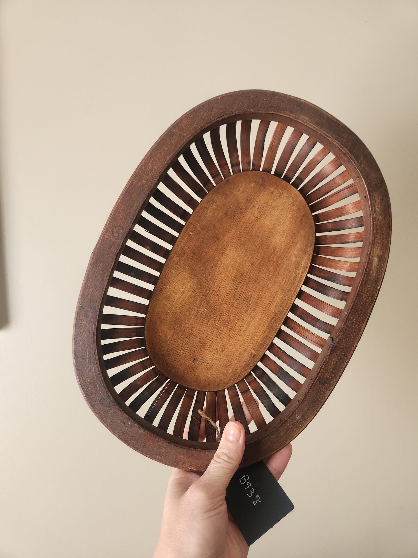 Wood basket
