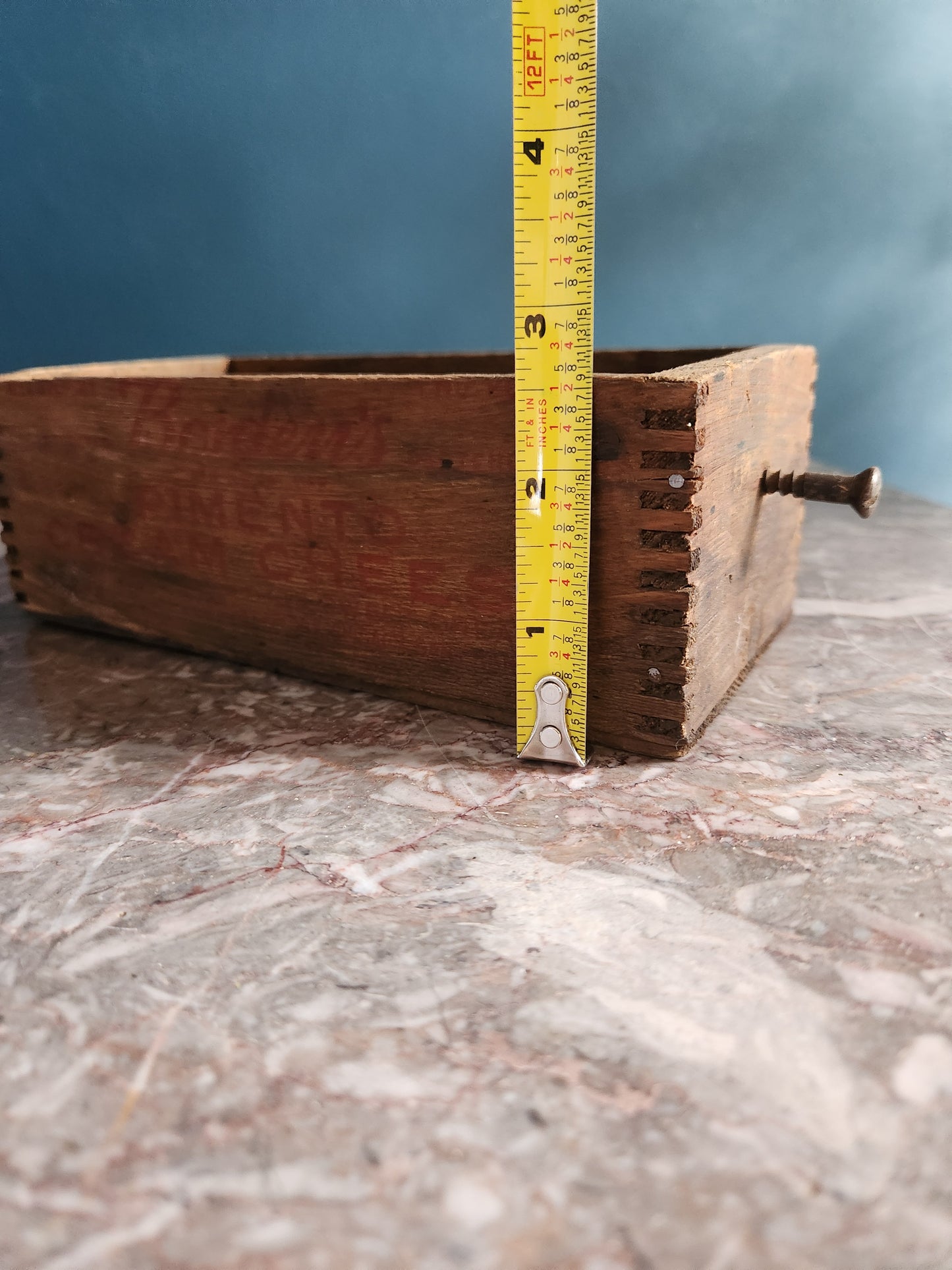 Hand-Built Dovetail Wooden Box
