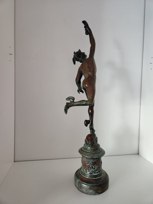 Hermes/Mercury Bronze Statue