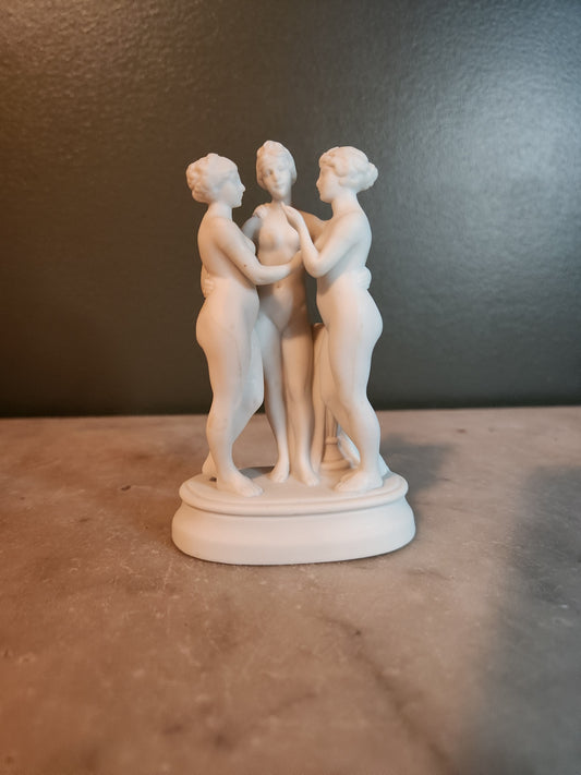 Ceramic Three Graces Statue