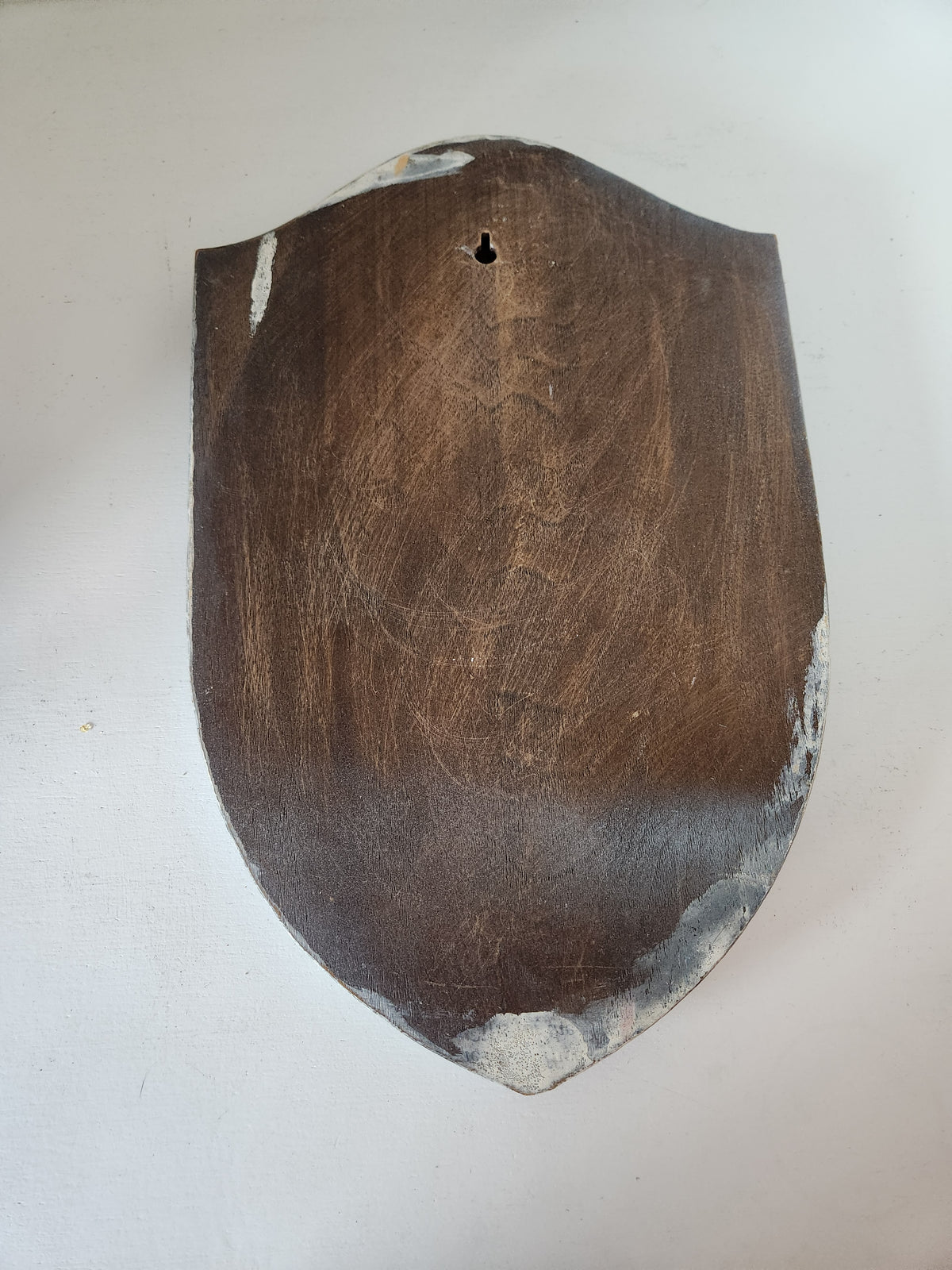 Vintage Coat-of-Arms Wooden Plaque