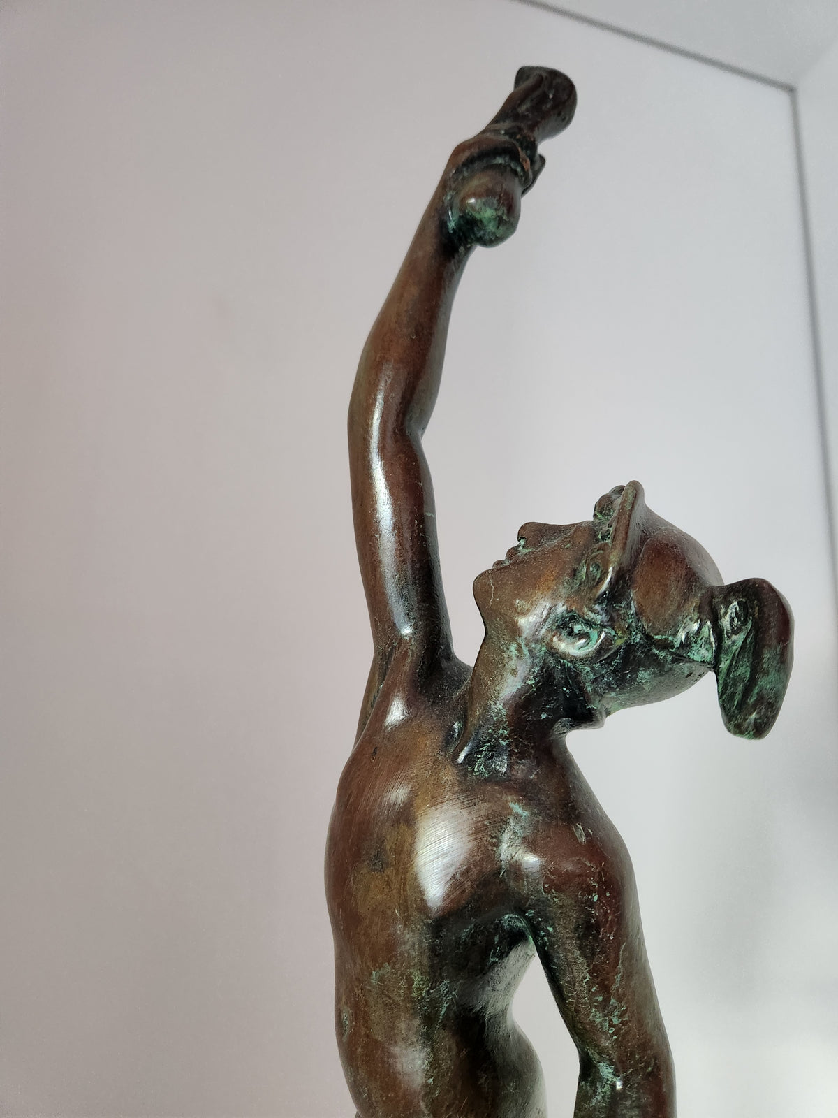 Hermes/Mercury Bronze Statue