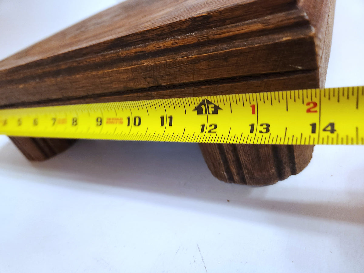 Large Heavy Chunky Wooden Riser
