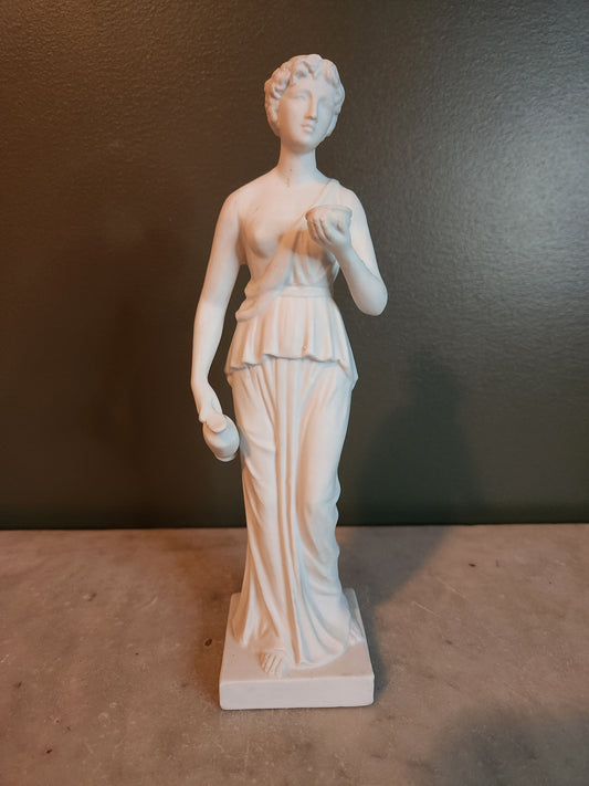 Hebe, goddess of youth, Resin Statue