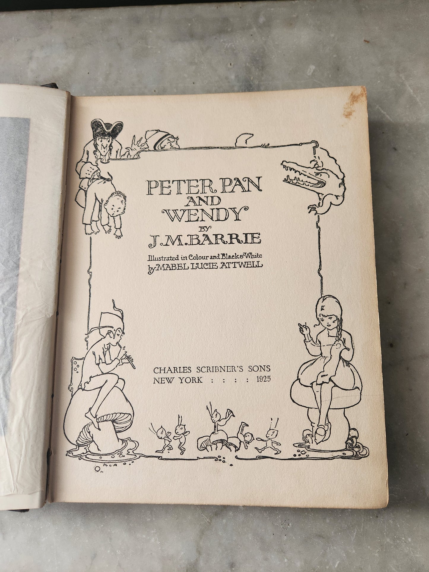 1925 Peter Pan and Wendy