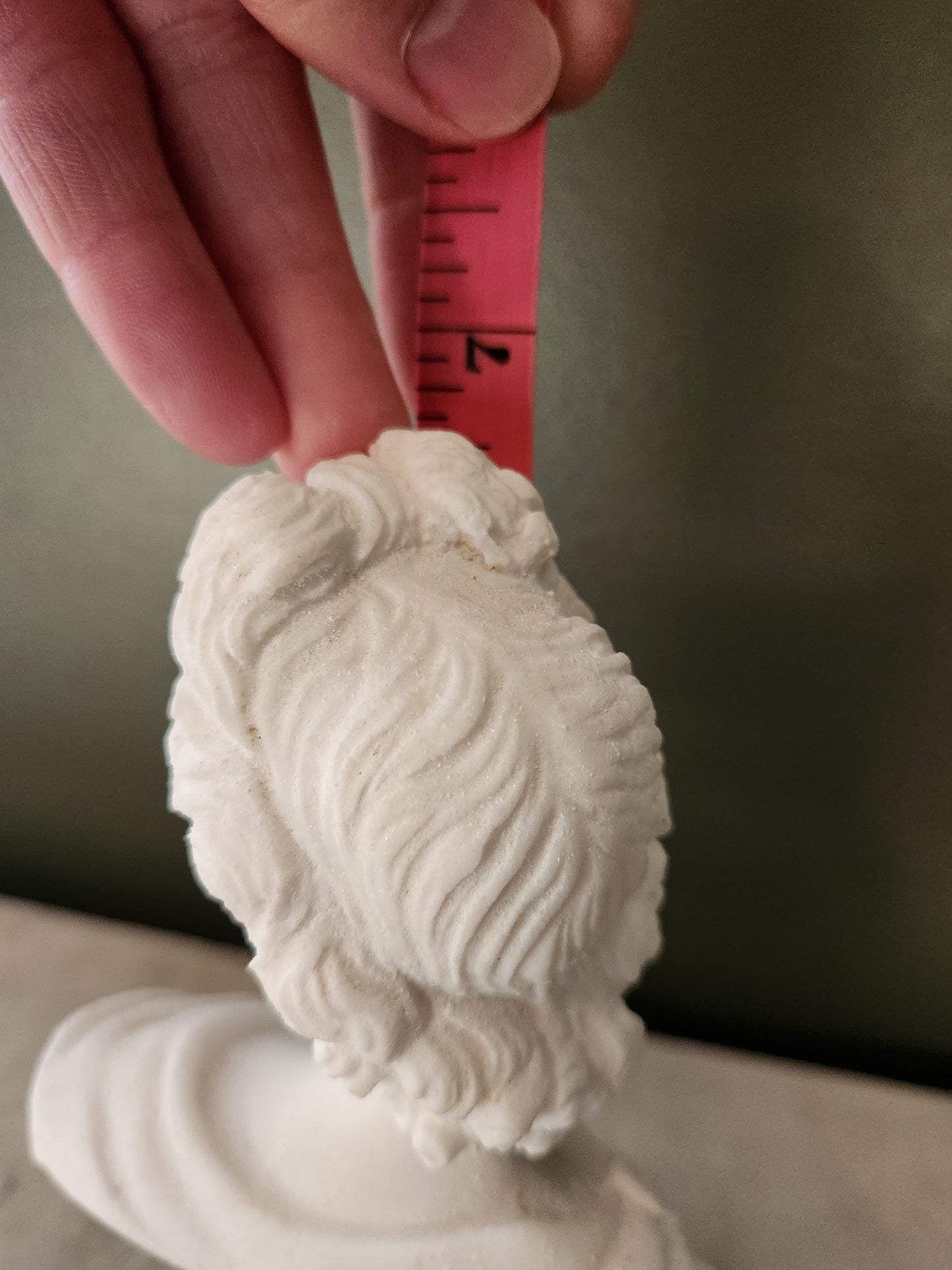 Apollo Alabaster Bust