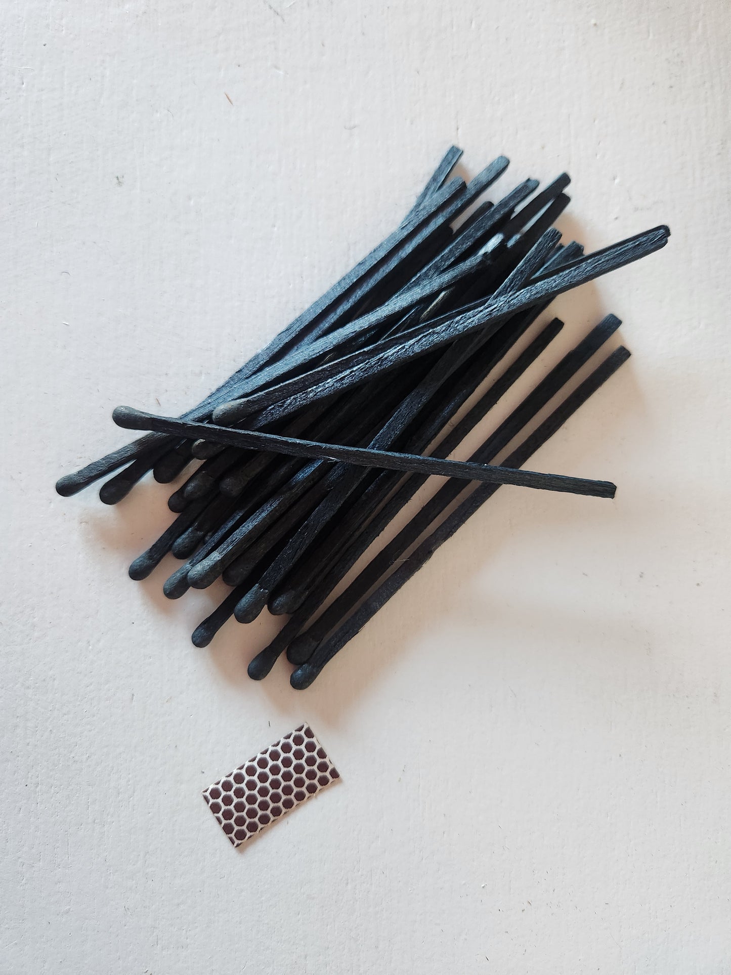 Black Matches with Black Tip